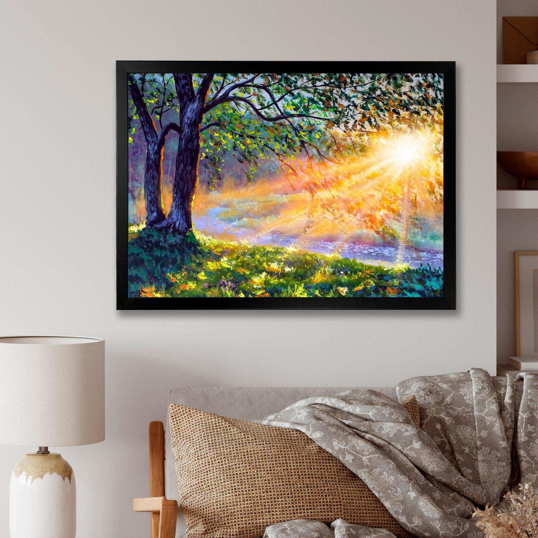 Dawn Sunshine Light By The River