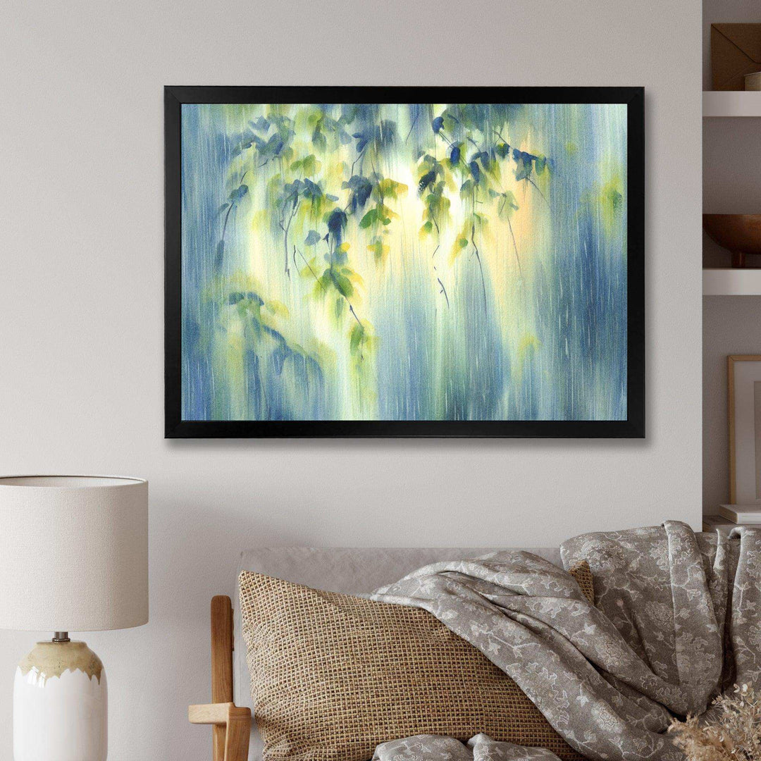 RaIn Falling Down In Green Lit Forest II