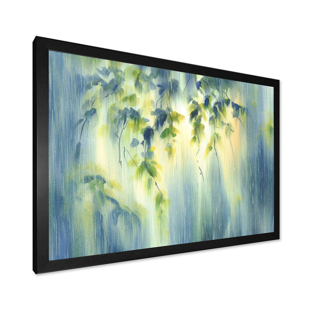 RaIn Falling Down In Green Lit Forest II