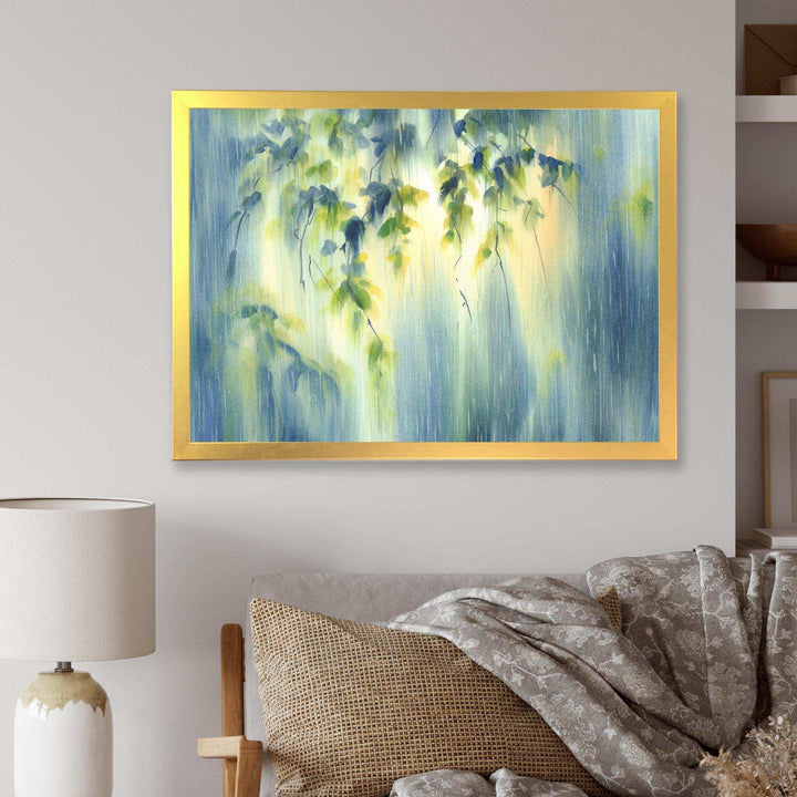 RaIn Falling Down In Green Lit Forest II