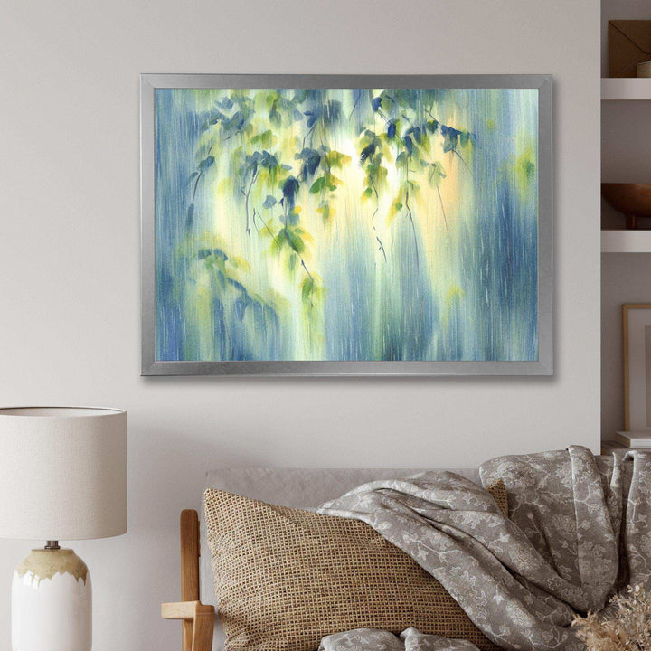 RaIn Falling Down In Green Lit Forest II