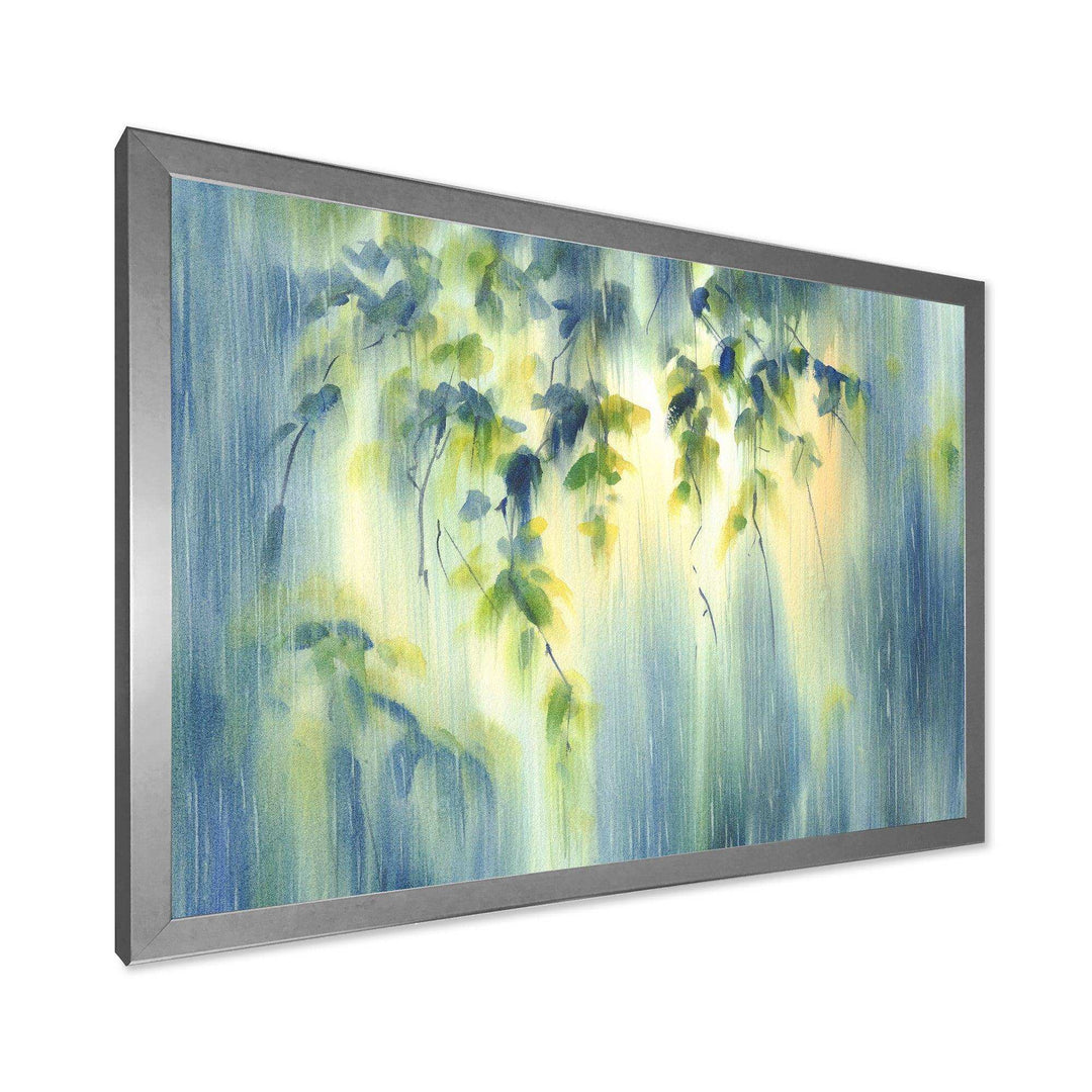 RaIn Falling Down In Green Lit Forest II