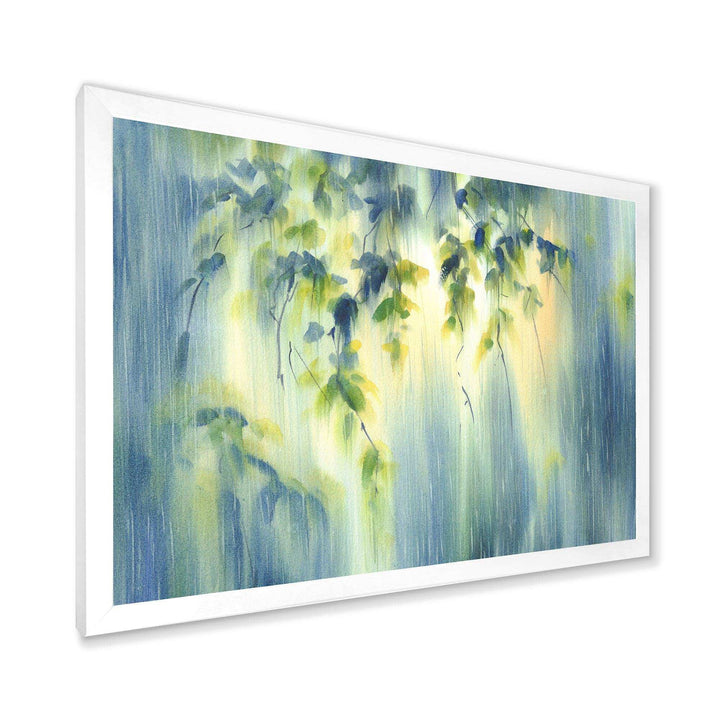 RaIn Falling Down In Green Lit Forest II