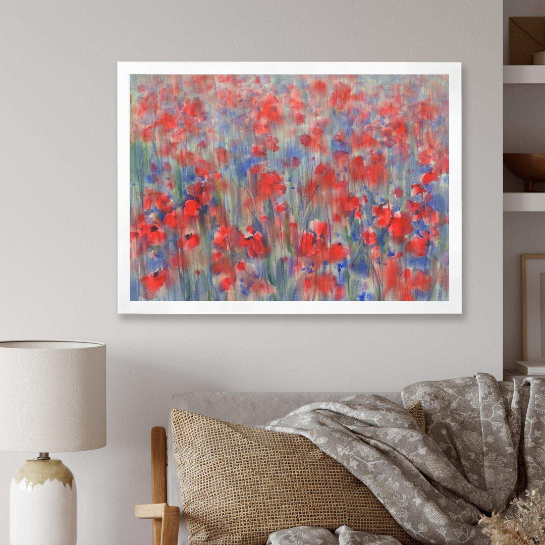Poppy Flower Fields Forever I