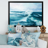 Wild Blue Ocean Waves II