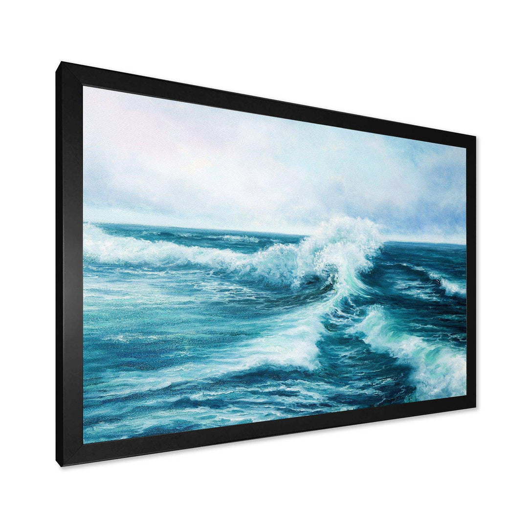 Wild Blue Ocean Waves II
