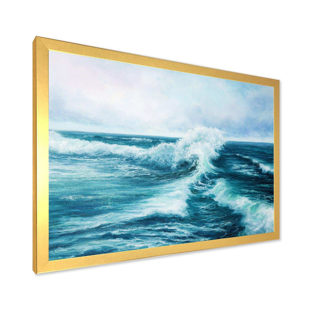 Wild Blue Ocean Waves II