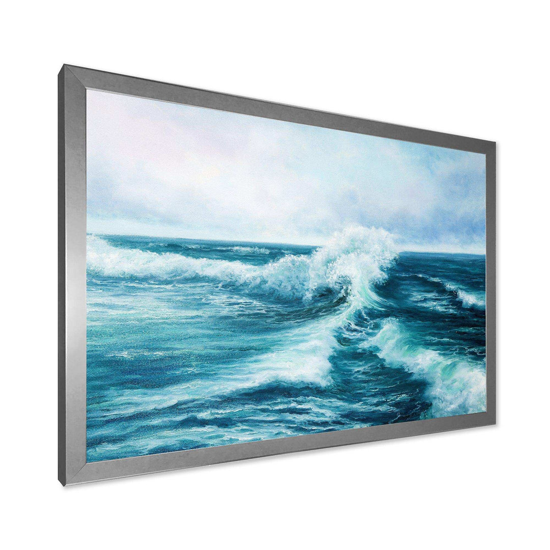 Wild Blue Ocean Waves II