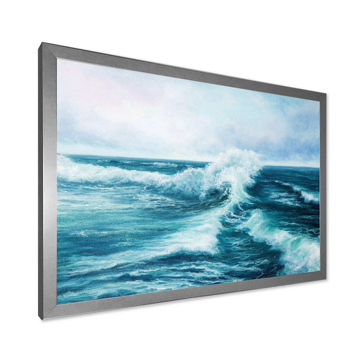 Wild Blue Ocean Waves II