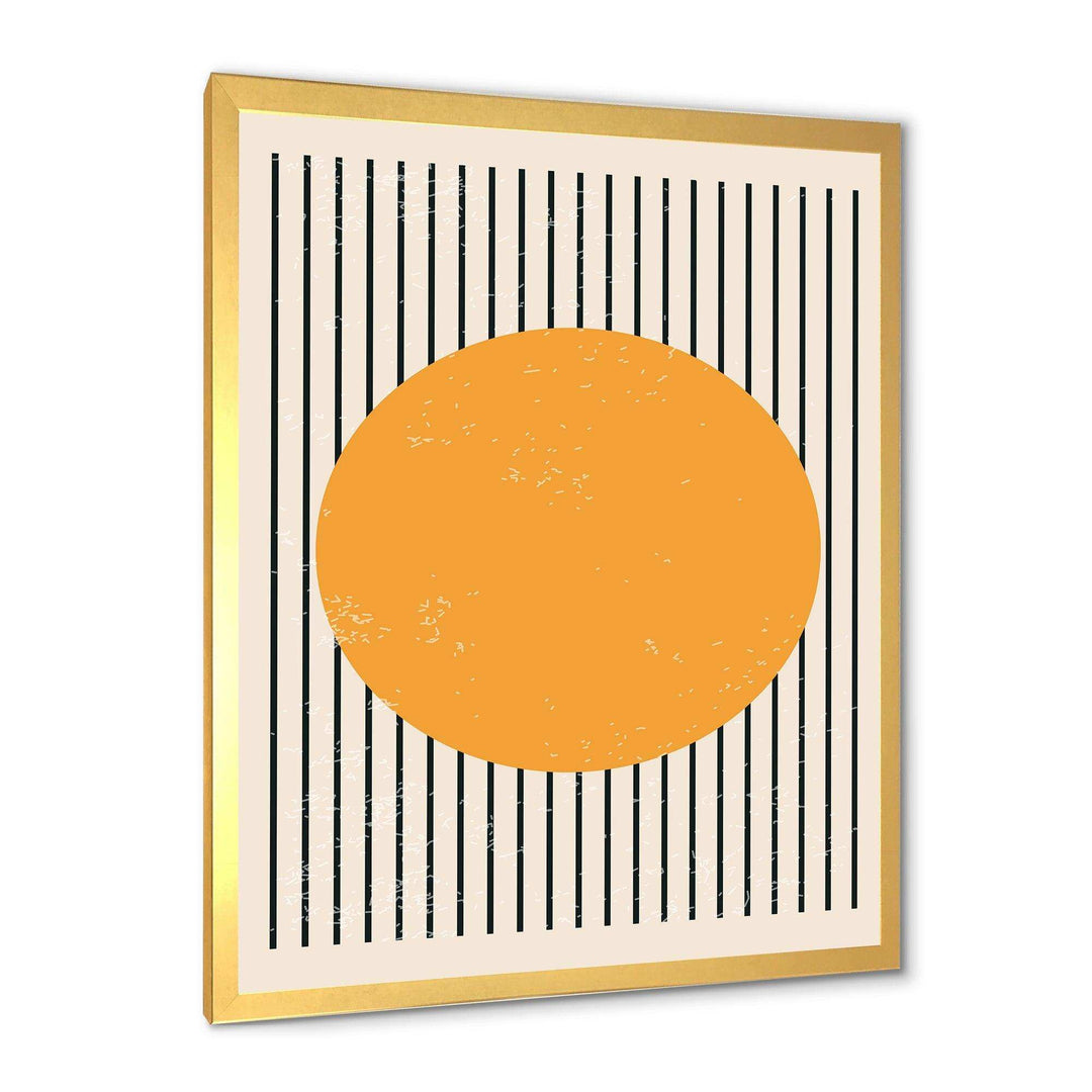 Minimal Geometric Compostions Of Elementary Forms XI - Modern Living Room Wall Decor