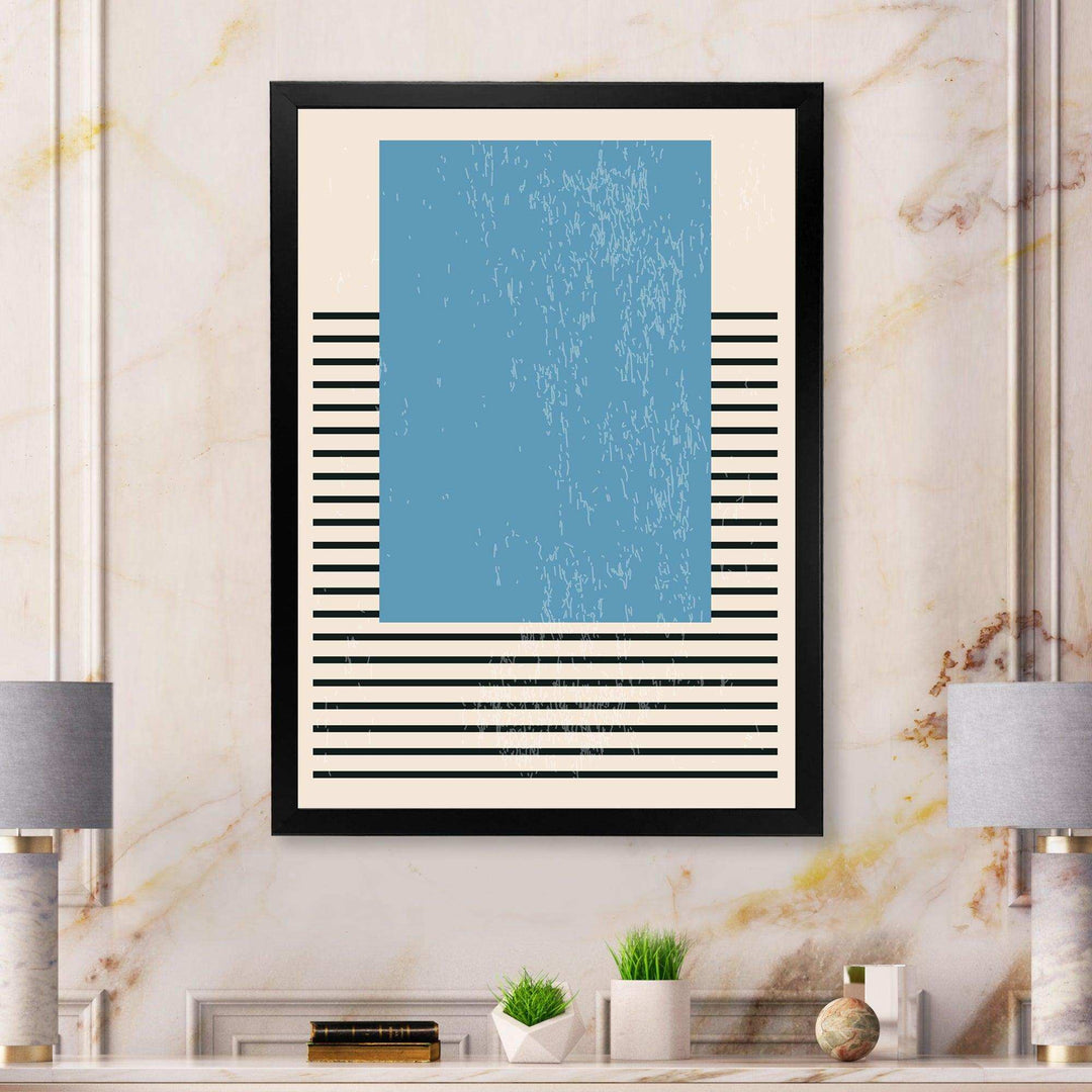 Minimal Geometric Compostions Of Elementary Forms XII - Modern Canvas Wall Art