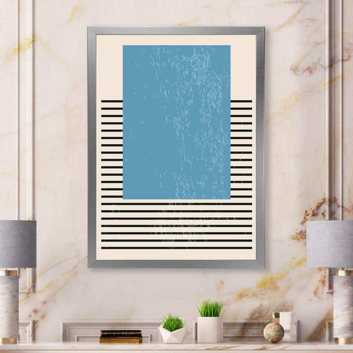 Minimal Geometric Compostions Of Elementary Forms XII - Modern Canvas Wall Art