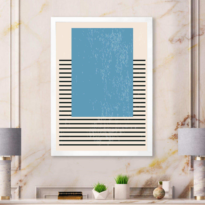 Minimal Geometric Compostions Of Elementary Forms XII - Modern Canvas Wall Art