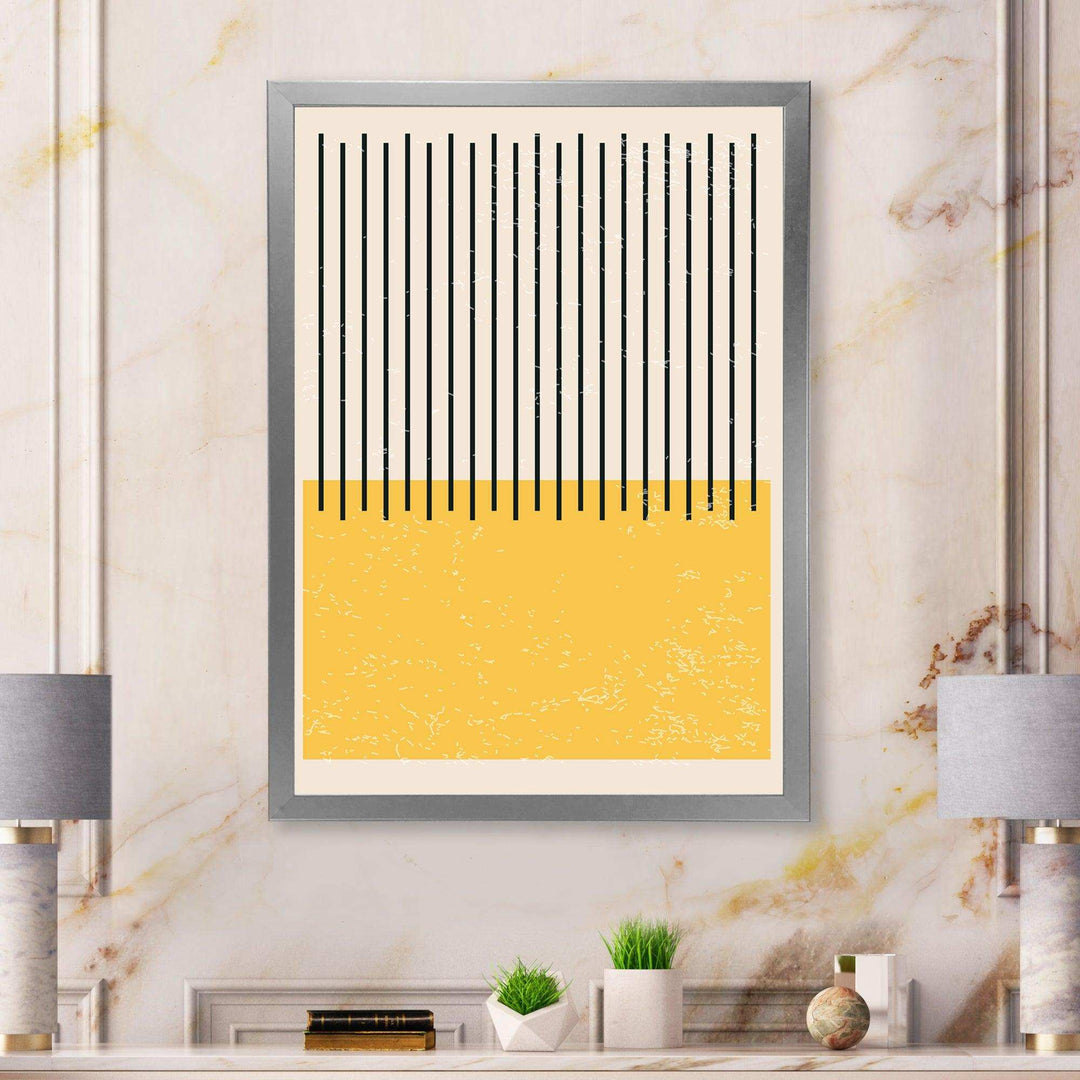 Minimal Geometric Compostions Of Elementary Forms XIV - Modern Wall Art Prints