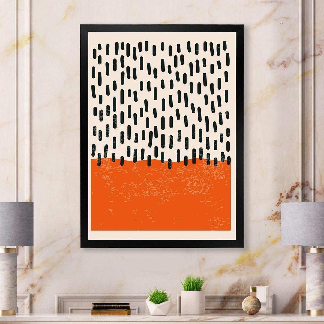 Minimal Geometric Compostions Of Elementary Forms XVII - Modern Living Room Wall Decor