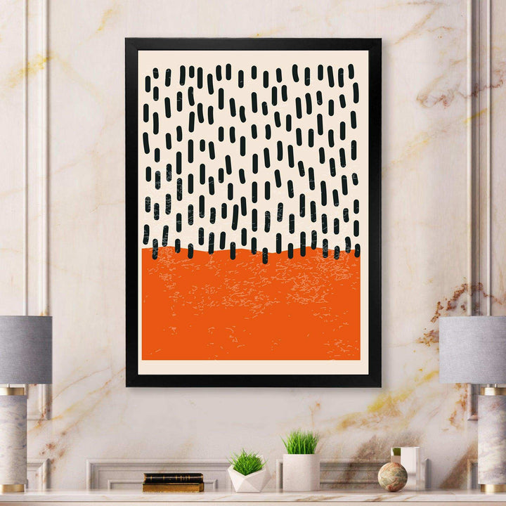 Minimal Geometric Compostions Of Elementary Forms XVII - Modern Living Room Wall Decor