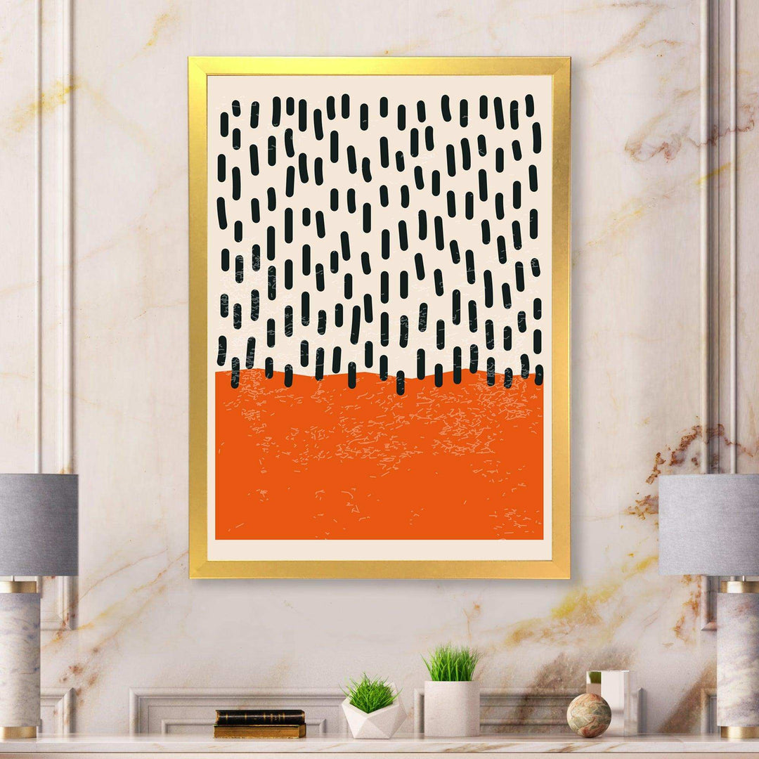 Minimal Geometric Compostions Of Elementary Forms XVII - Modern Living Room Wall Decor