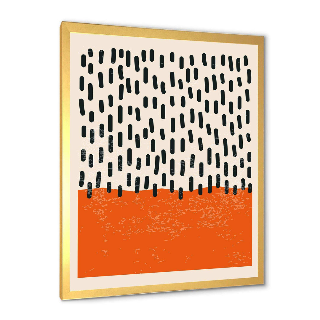 Minimal Geometric Compostions Of Elementary Forms XVII - Modern Living Room Wall Decor