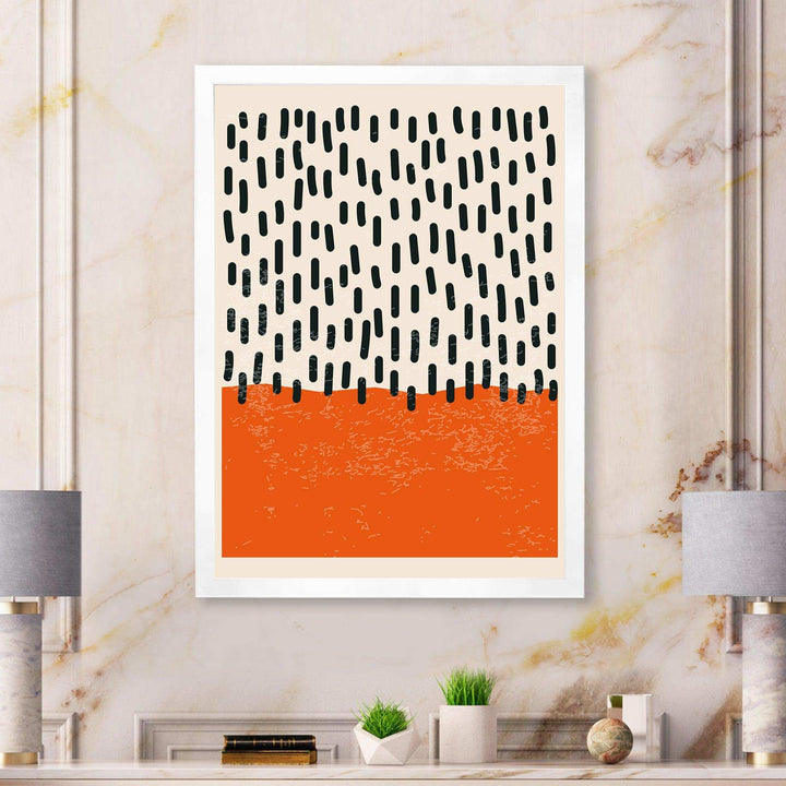 Minimal Geometric Compostions Of Elementary Forms XVII - Modern Living Room Wall Decor