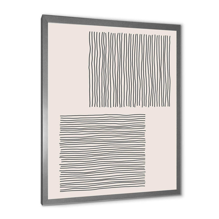 Minimal Geometric Compostions Of Elementary Forms XX - Modern Bedroom Wall Art