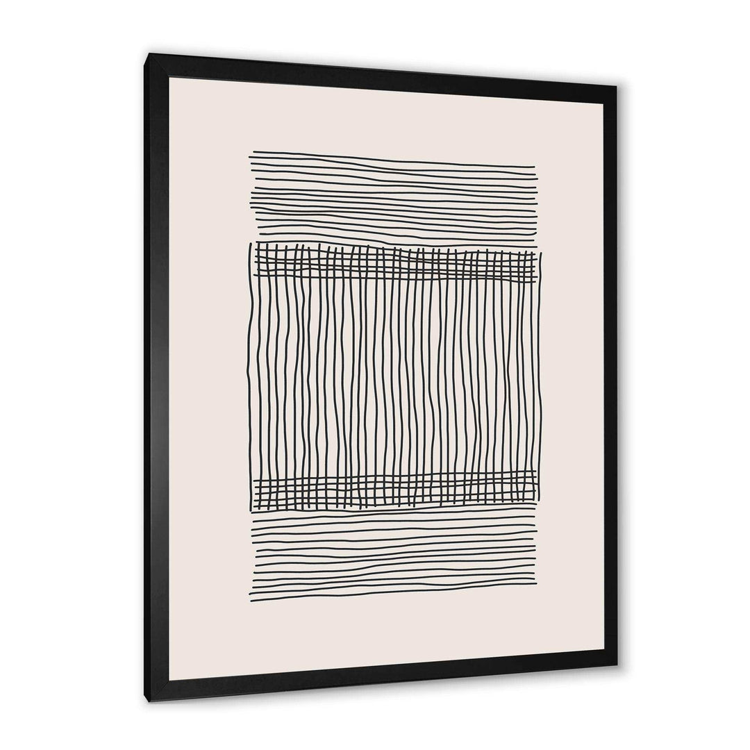 Minimal Geometric Compostions Of Elementary Forms XXII - Modern Canvas Wall Art