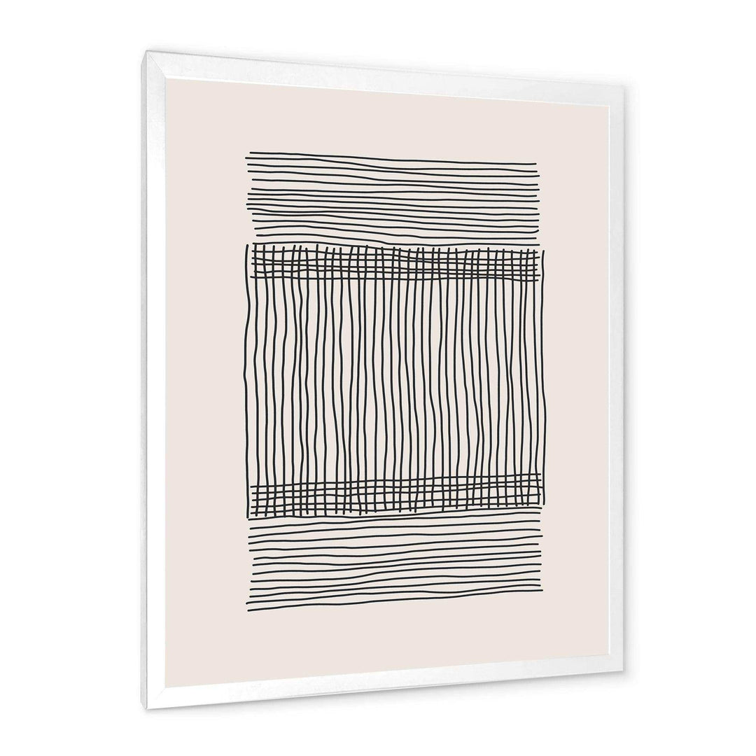 Minimal Geometric Compostions Of Elementary Forms XXII - Modern Canvas Wall Art