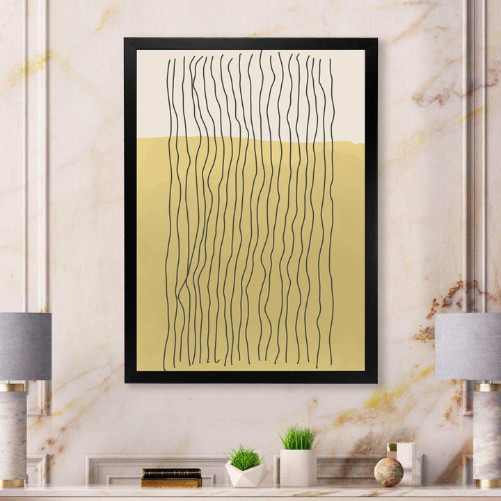 Minimal Geometric Compostions Of Elementary Forms XXXII - Modern Living Room Wall Decor