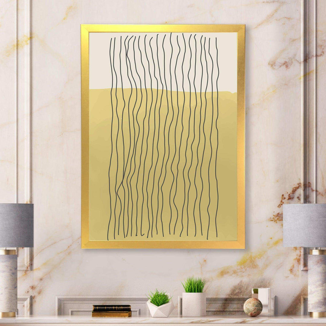 Minimal Geometric Compostions Of Elementary Forms XXXII - Modern Living Room Wall Decor