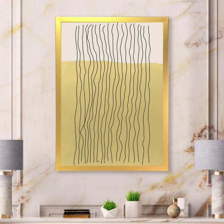 Minimal Geometric Compostions Of Elementary Forms XXXII - Modern Living Room Wall Decor