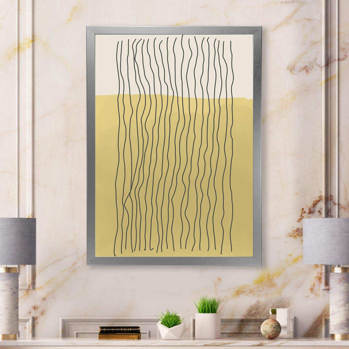 Minimal Geometric Compostions Of Elementary Forms XXXII - Modern Living Room Wall Decor