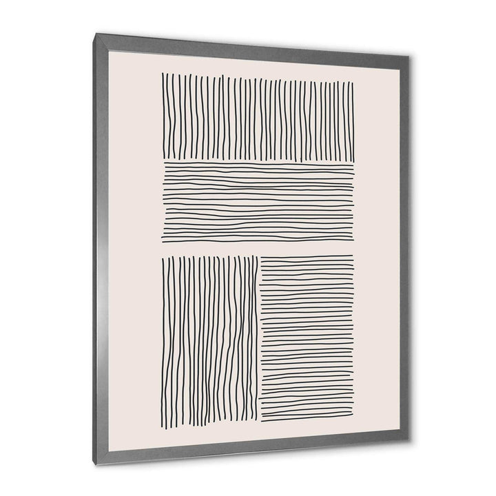 Minimal Geometric Lines And Squares IV - Modern Wall Art Prints