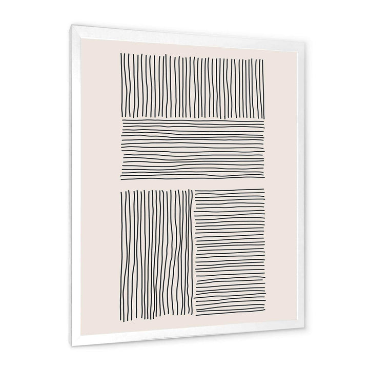 Minimal Geometric Lines And Squares IV - Modern Wall Art Prints