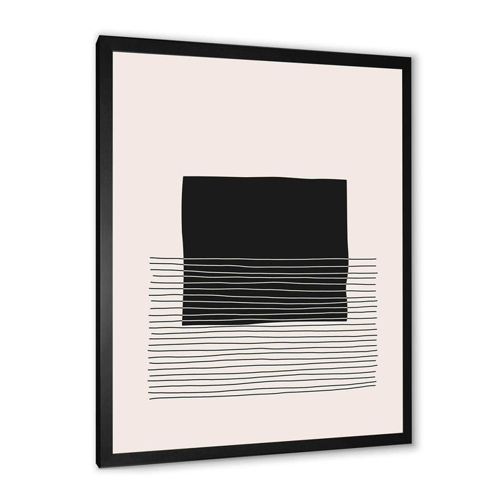 Minimal Geometric Lines And Squares VIII - Modern Canvas Wall Art