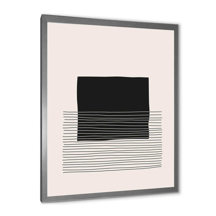 Minimal Geometric Lines And Squares VIII - Modern Canvas Wall Art