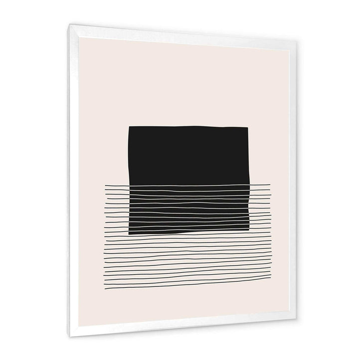 Minimal Geometric Lines And Squares VIII - Modern Canvas Wall Art