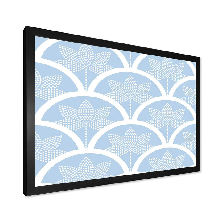 Japanese style Half-circle pattern - Living Room Wall Decor