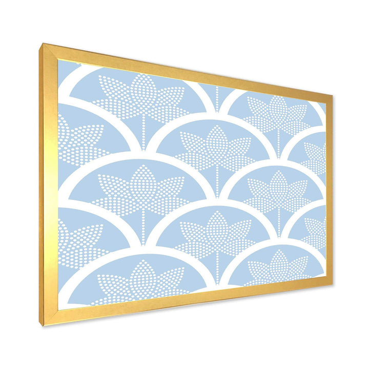 Japanese style Half-circle pattern - Living Room Wall Decor