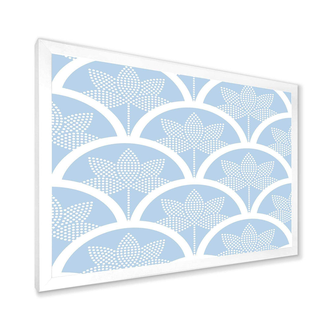 Japanese style Half-circle pattern - Living Room Wall Decor