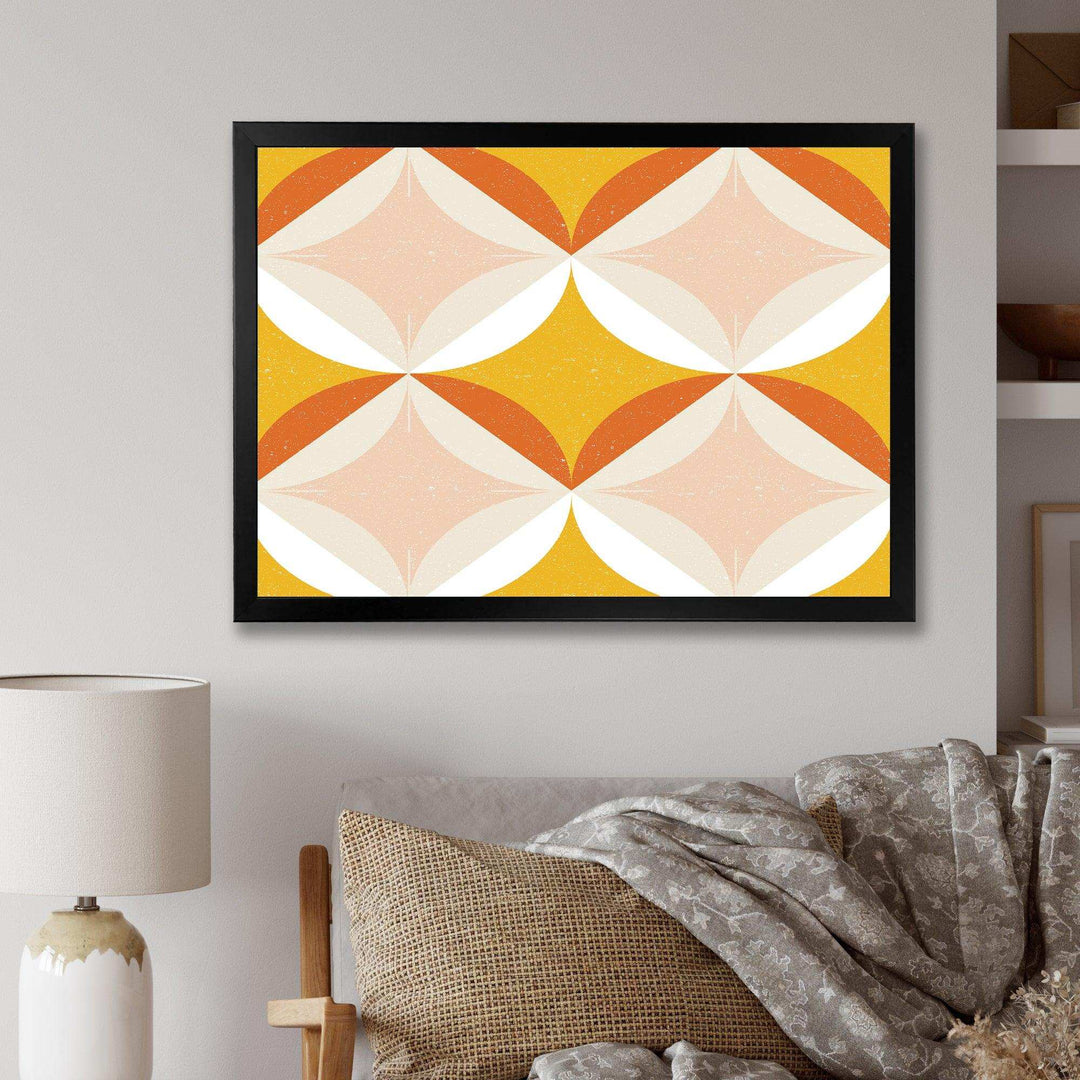Retro Abstract Design XII - Canvas Wall Art