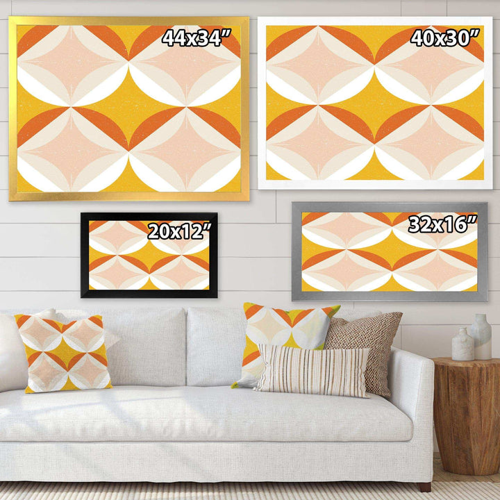 Retro Abstract Design XII - Canvas Wall Art