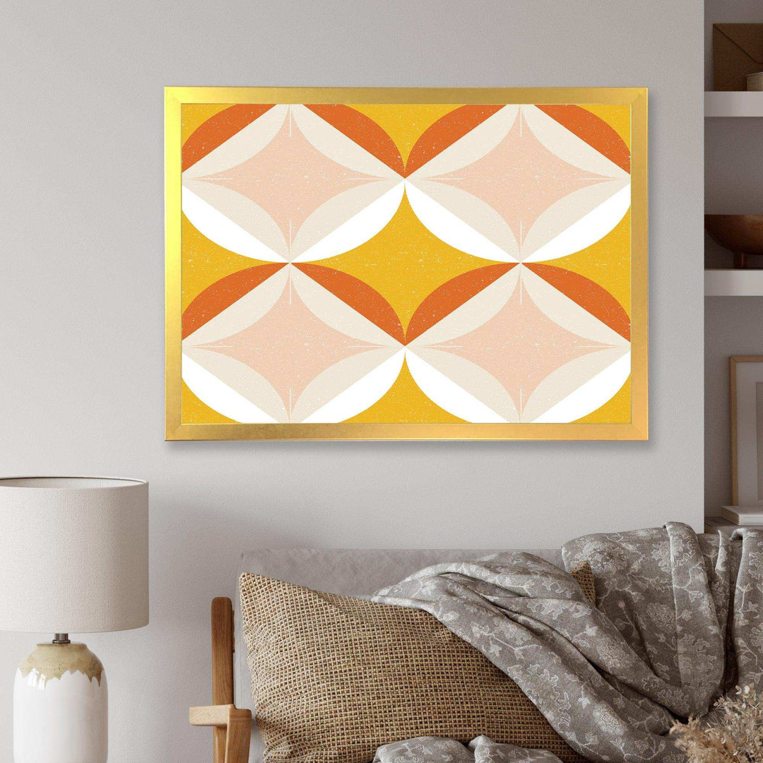 Retro Abstract Design XII - Canvas Wall Art