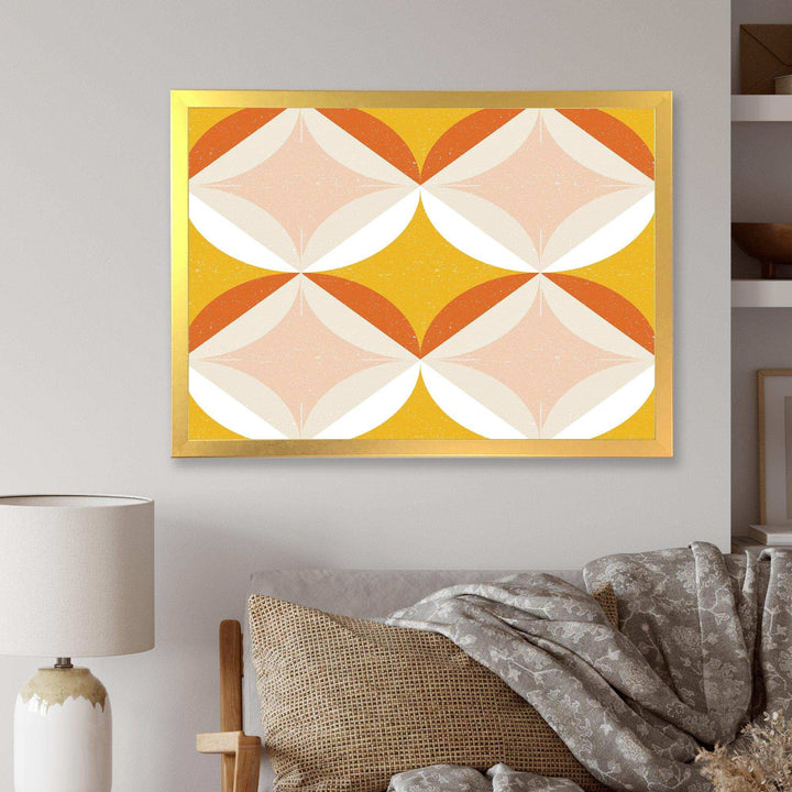 Retro Abstract Design XII - Canvas Wall Art