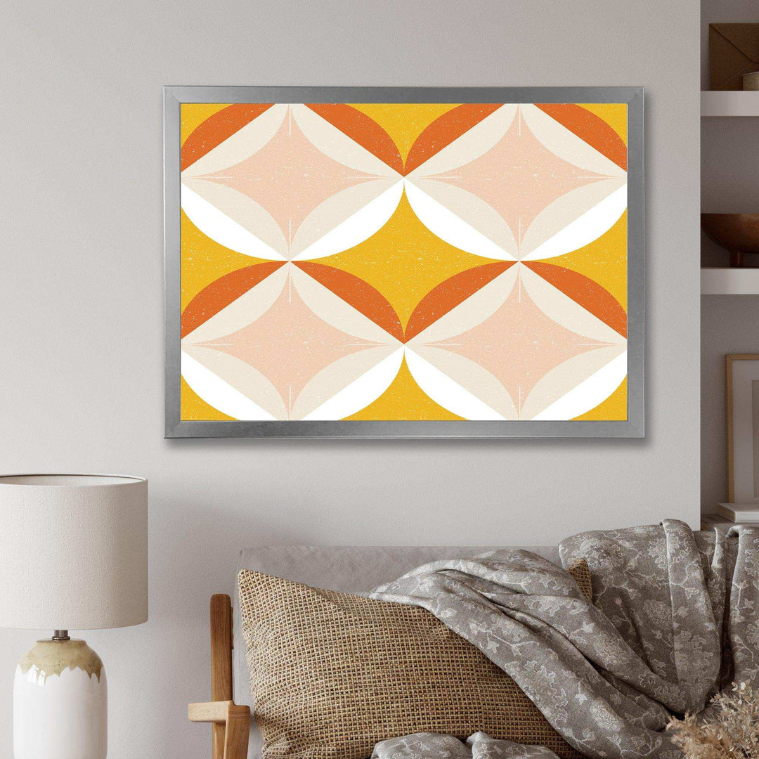 Retro Abstract Design XII - Canvas Wall Art