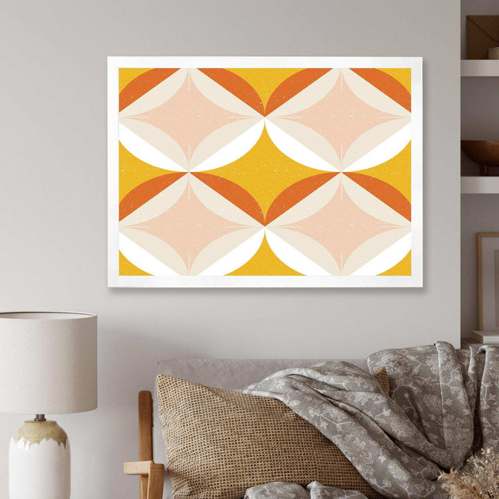 Retro Abstract Design XII - Canvas Wall Art