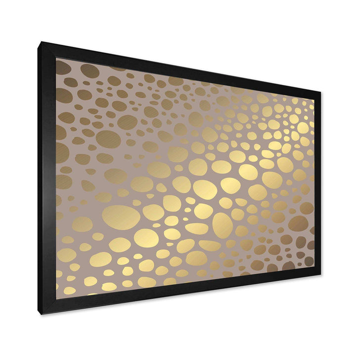 Golden Marble Design III - Canvas Wall Art