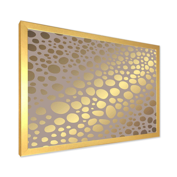 Golden Marble Design III - Canvas Wall Art