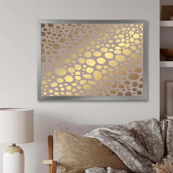 Golden Marble Design III - Canvas Wall Art