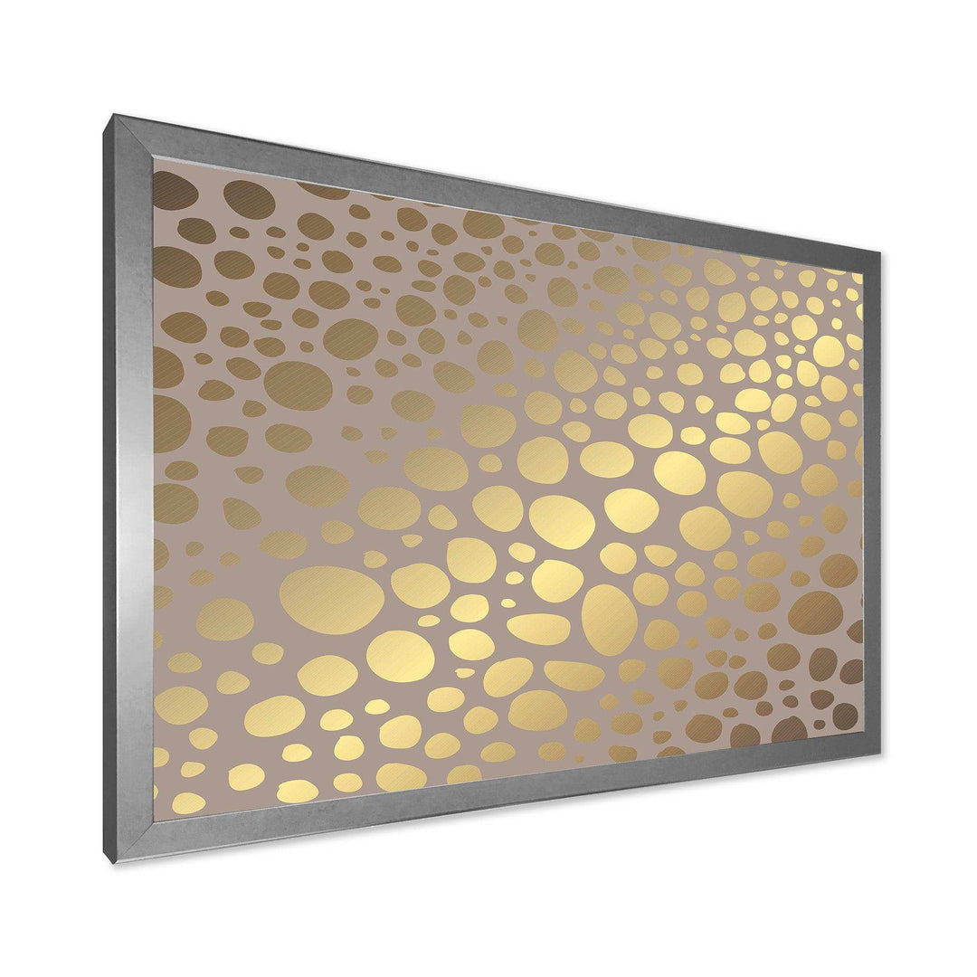 Golden Marble Design III - Canvas Wall Art
