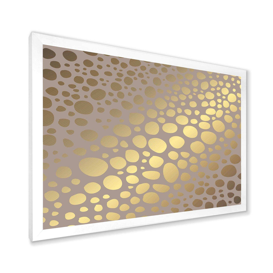 Golden Marble Design III - Canvas Wall Art