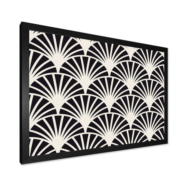 Retro Art Deco Waves I - Wall Art Prints